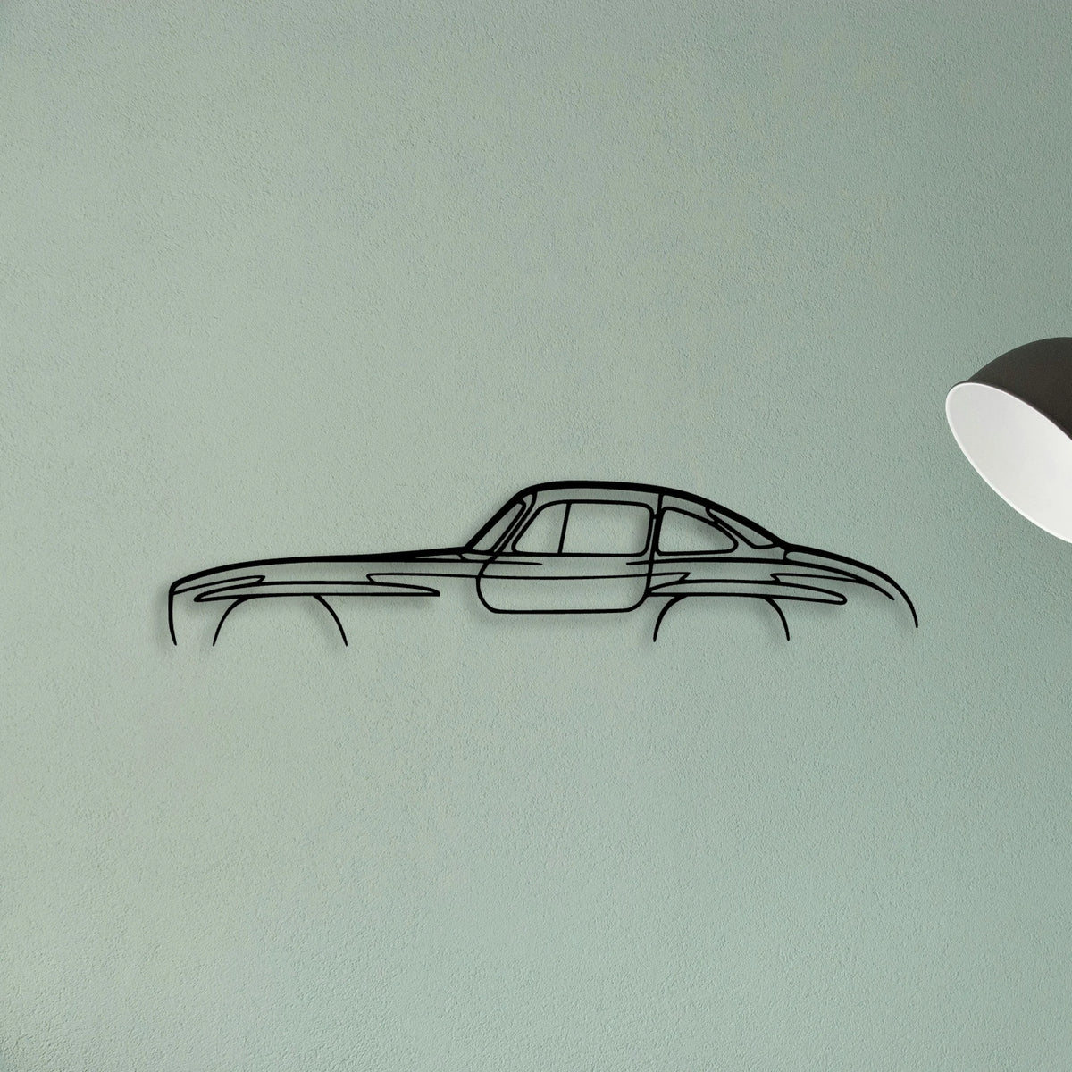 300 SL Classic Silhouette Metal Wall Art - Tinvibe