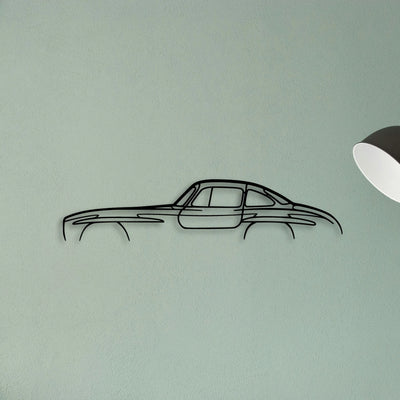 300 SL Classic Silhouette Metal Wall Art - Tinvibe