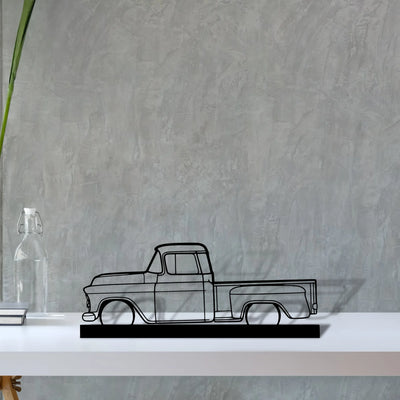 3100-1957 Silhouette Metal Art Stand - Tinvibe