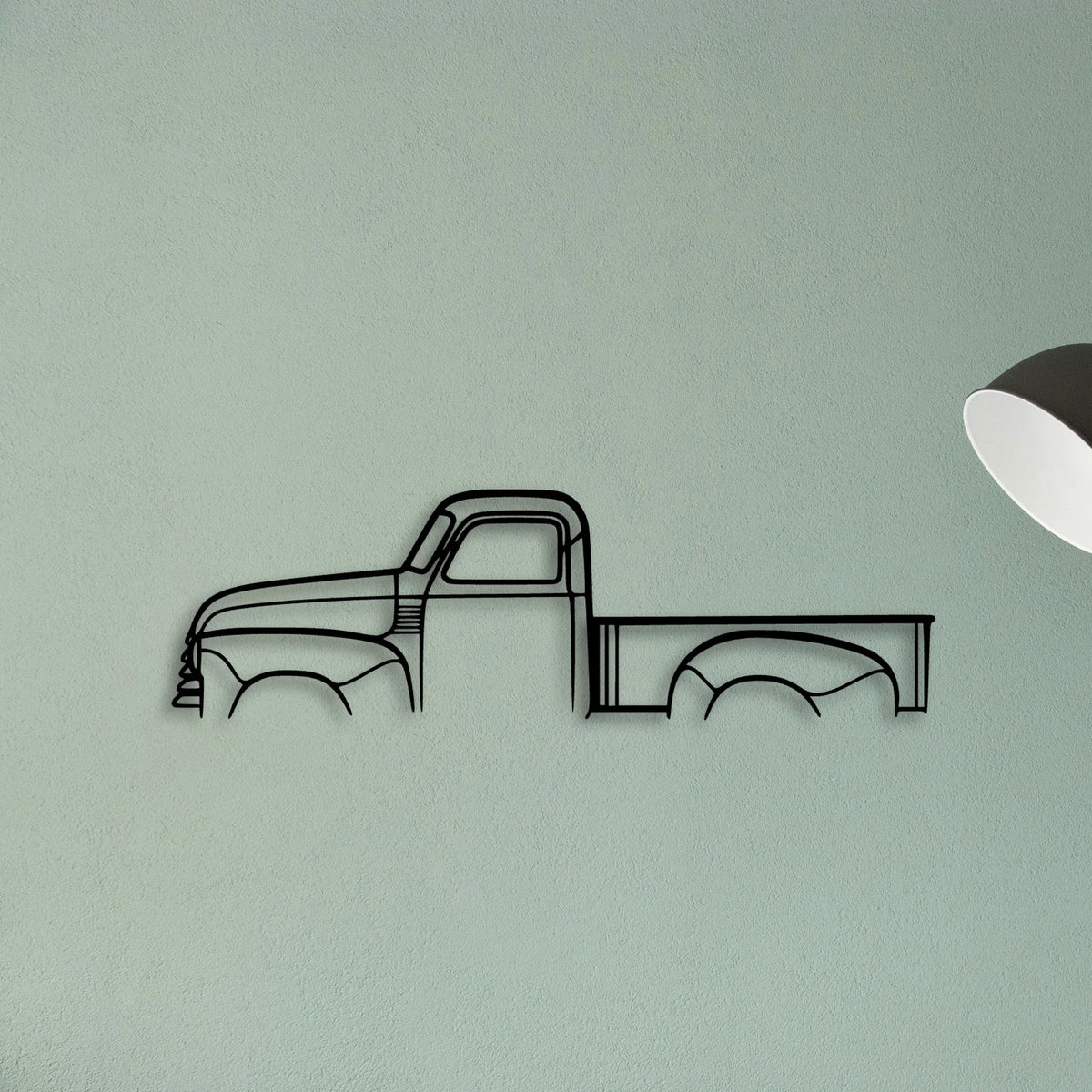 3100 1948 Classic Silhouette Metal Wall Art - Tinvibe