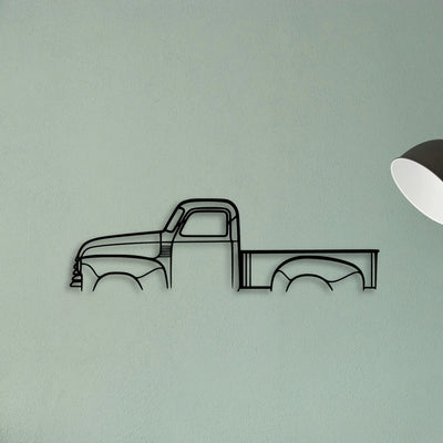 3100 1948 Classic Silhouette Metal Wall Art - Tinvibe