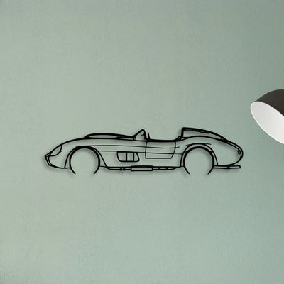 335S 1957 Classic Silhouette Metal Wall Art - Tinvibe