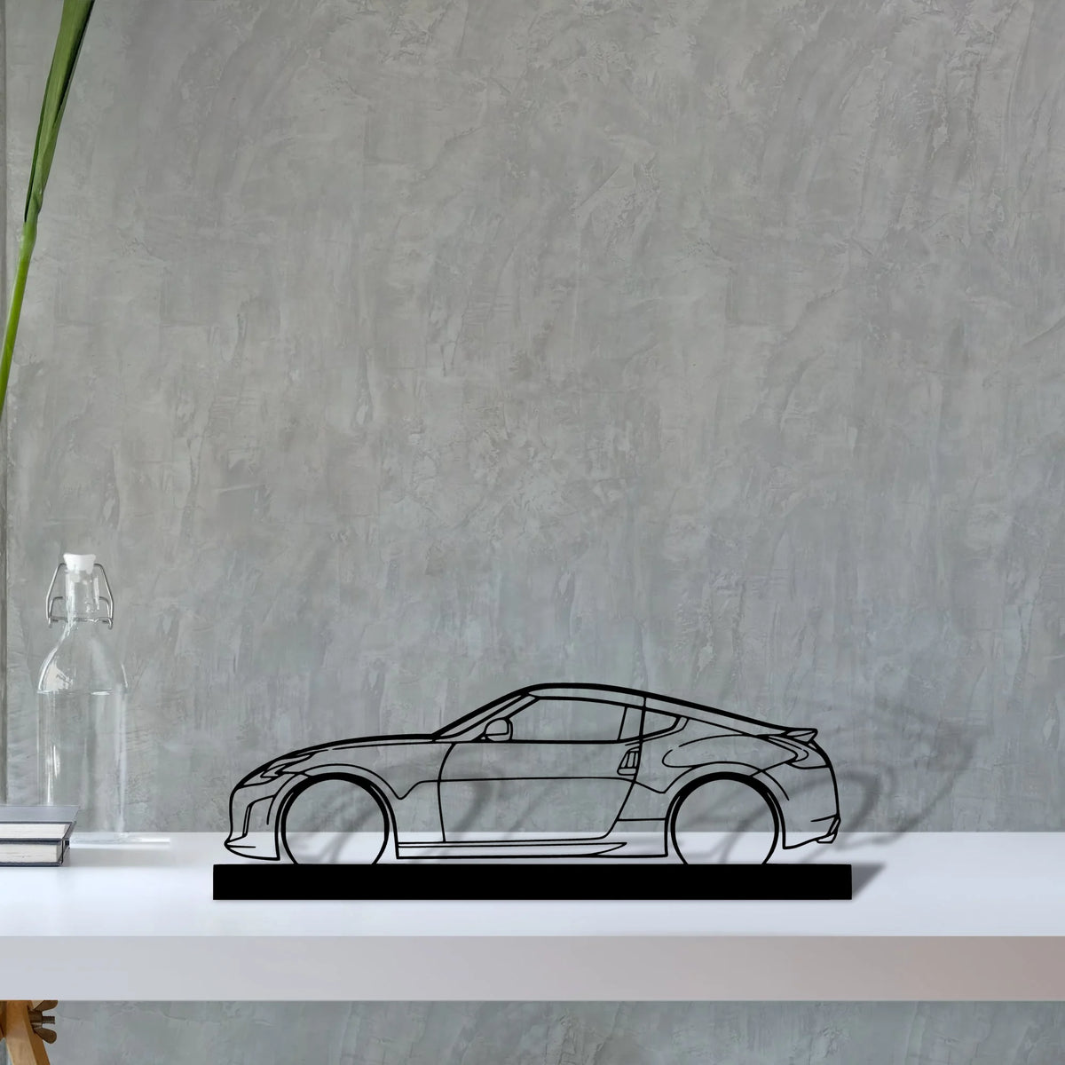 370z Silhouette Metal Art Stand - Tinvibe