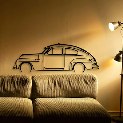 444 1952 Classic Silhouette Metal Wall Art - Tinvibe