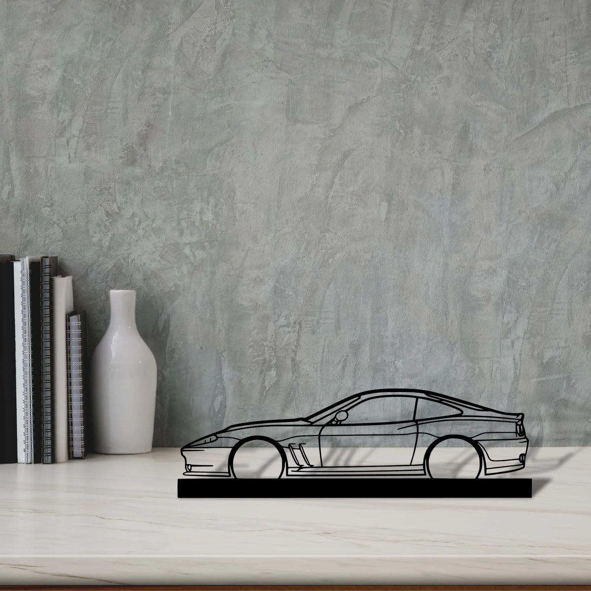 550-maranello Silhouette Metal Art Stand - Tinvibe