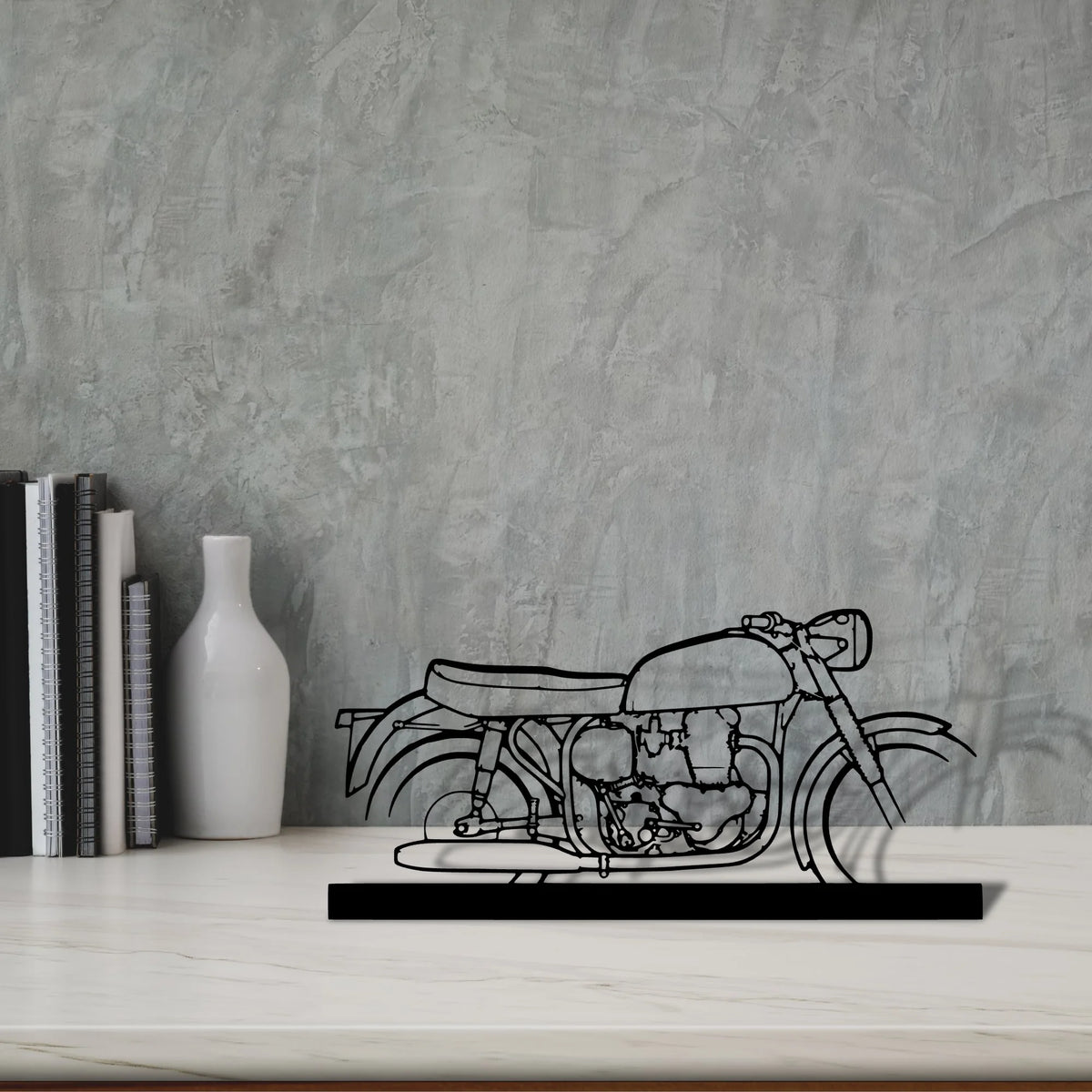 600-1962 Silhouette Metal Art Stand - Tinvibe
