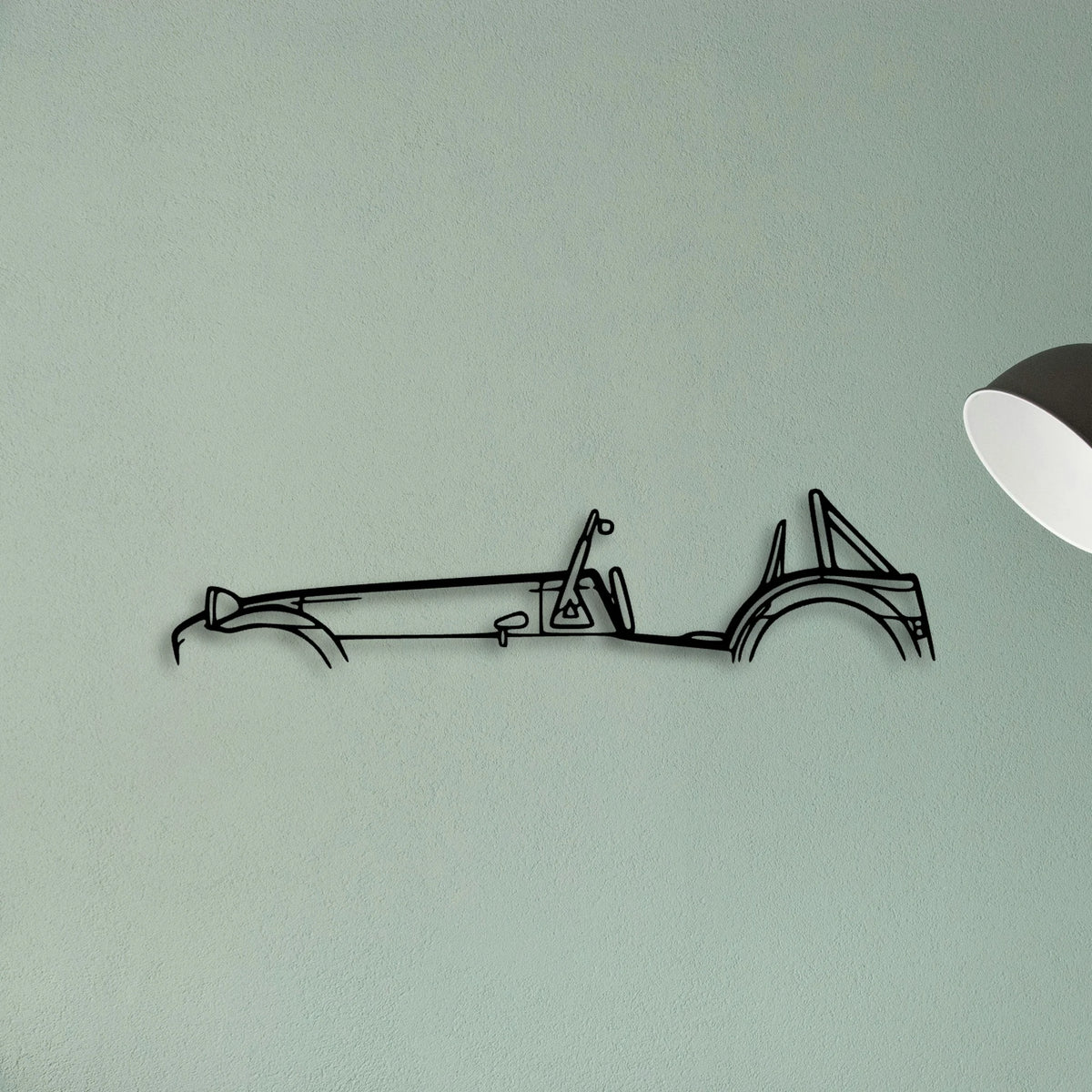 620R 2013 Classic Silhouette Metal Wall Art - Tinvibe
