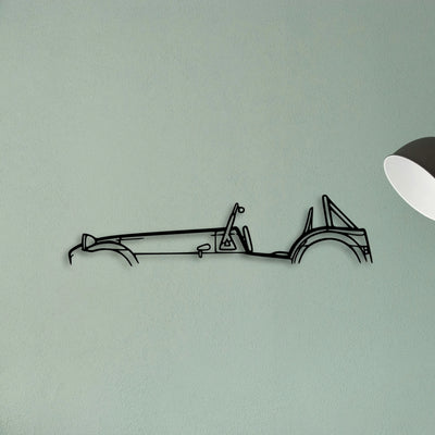 620R 2013 Classic Silhouette Metal Wall Art - Tinvibe