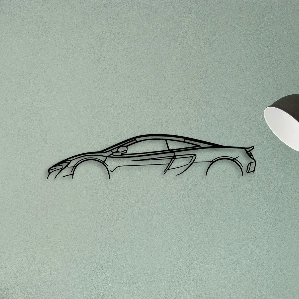 675 LT Classic Silhouette Metal Wall Art - Tinvibe
