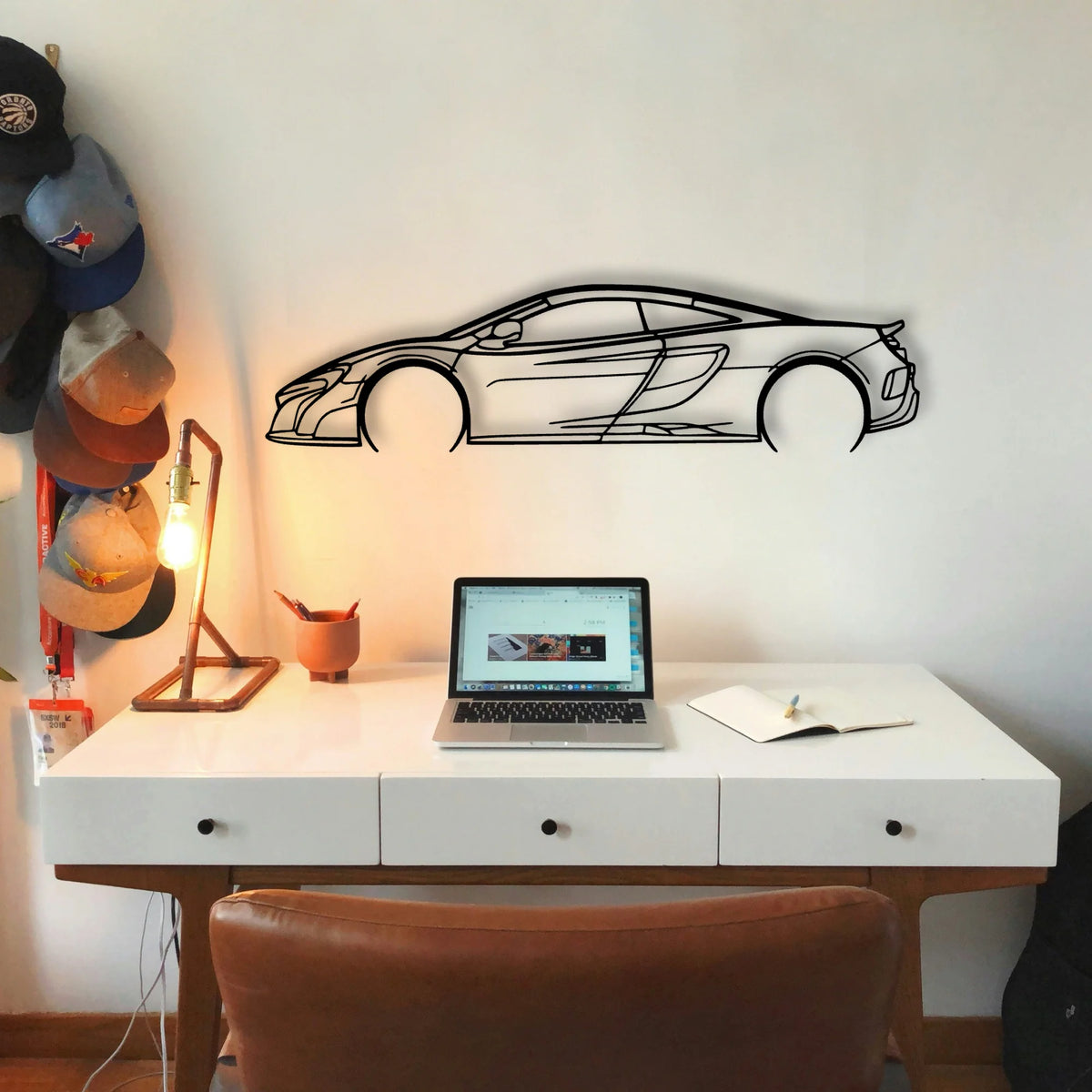 675 LT 2016 Classic Silhouette Metal Wall Art - Tinvibe