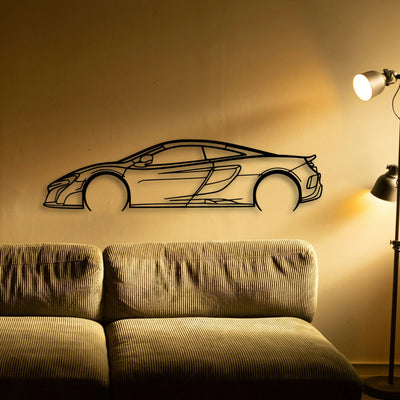 675 LT 2016 Classic Silhouette Metal Wall Art - Tinvibe