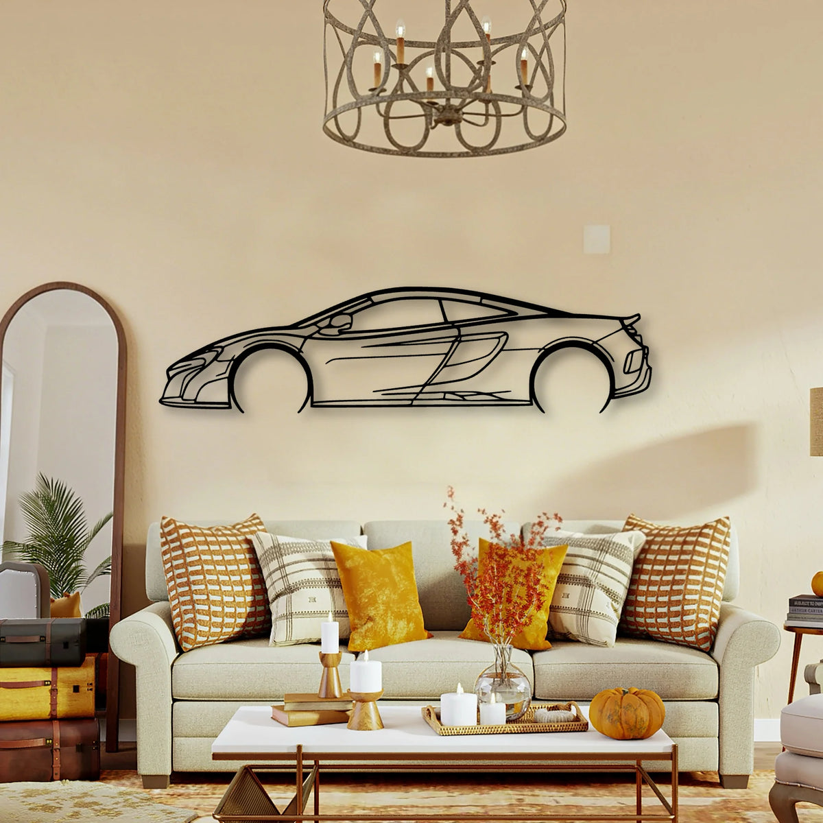 675 LT 2016 Classic Silhouette Metal Wall Art - Tinvibe