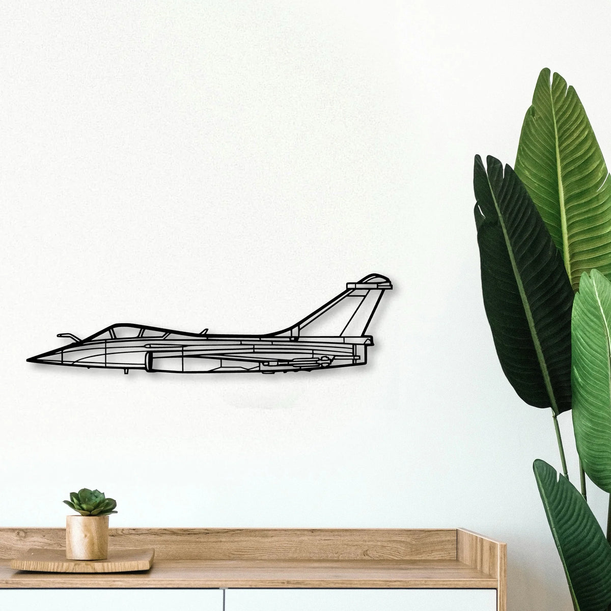 737 2 Classic Aircraft Silhouette Metal Wall Art - Tinvibe