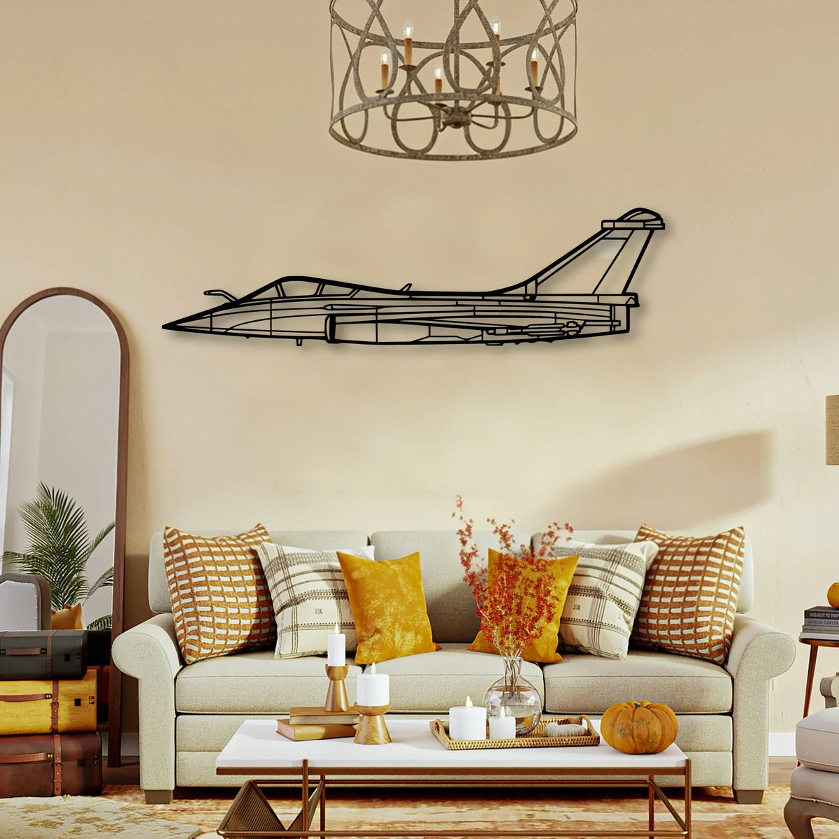 737 2 Classic Aircraft Silhouette Metal Wall Art - Tinvibe