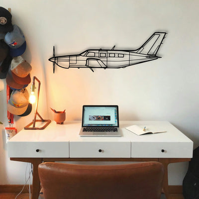 737 800 Classic Aircraft Silhouette Metal Wall Art - Tinvibe