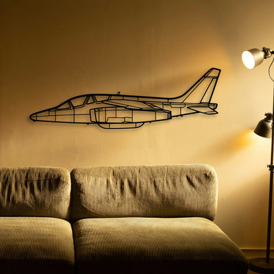 737 800NG 2 Classic Aircraft Silhouette Metal Wall Art - Tinvibe
