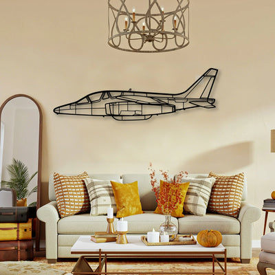 737 800NG 2 Classic Aircraft Silhouette Metal Wall Art - Tinvibe