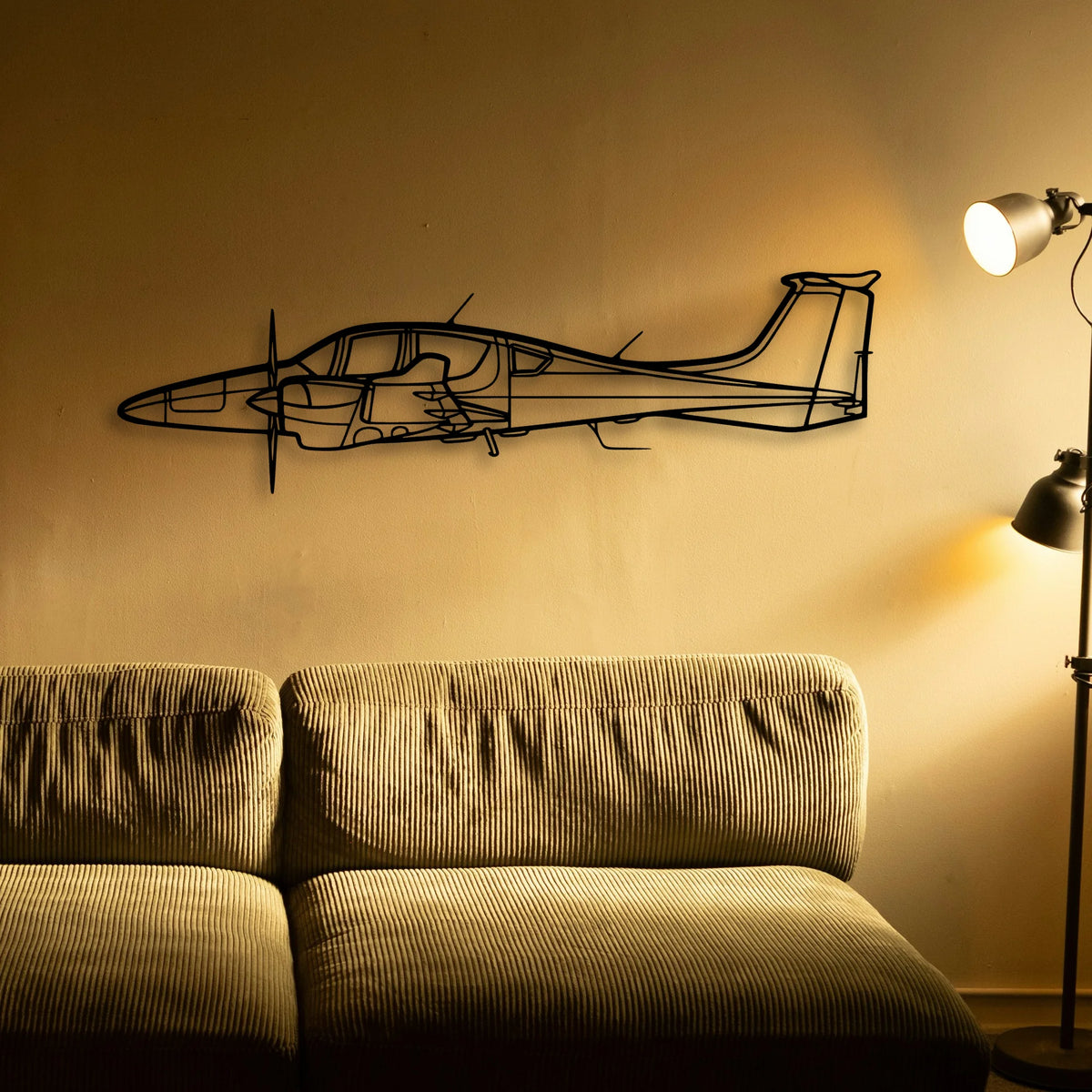 737 800NG 3 Classic Aircraft Silhouette Metal Wall Art - Tinvibe