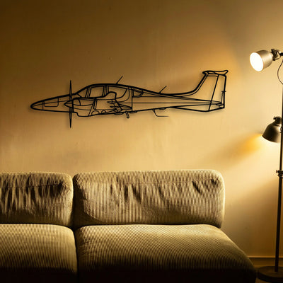 737 800NG 3 Classic Aircraft Silhouette Metal Wall Art - Tinvibe