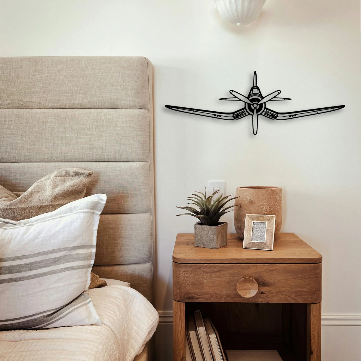 737 800NG Classic Aircraft Silhouette Metal Wall Art - Tinvibe