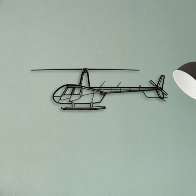 747 200B Classic Aircraft Silhouette Metal Wall Art - Tinvibe