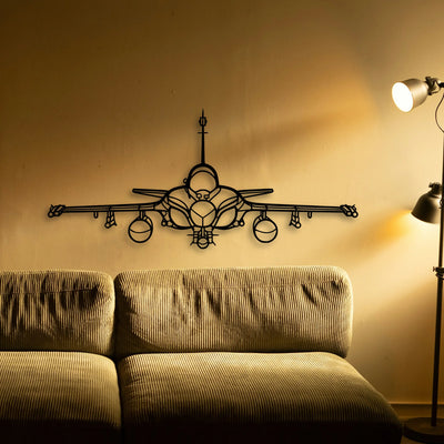 757 200 3 Classic Aircraft Silhouette Metal Wall Art - Tinvibe
