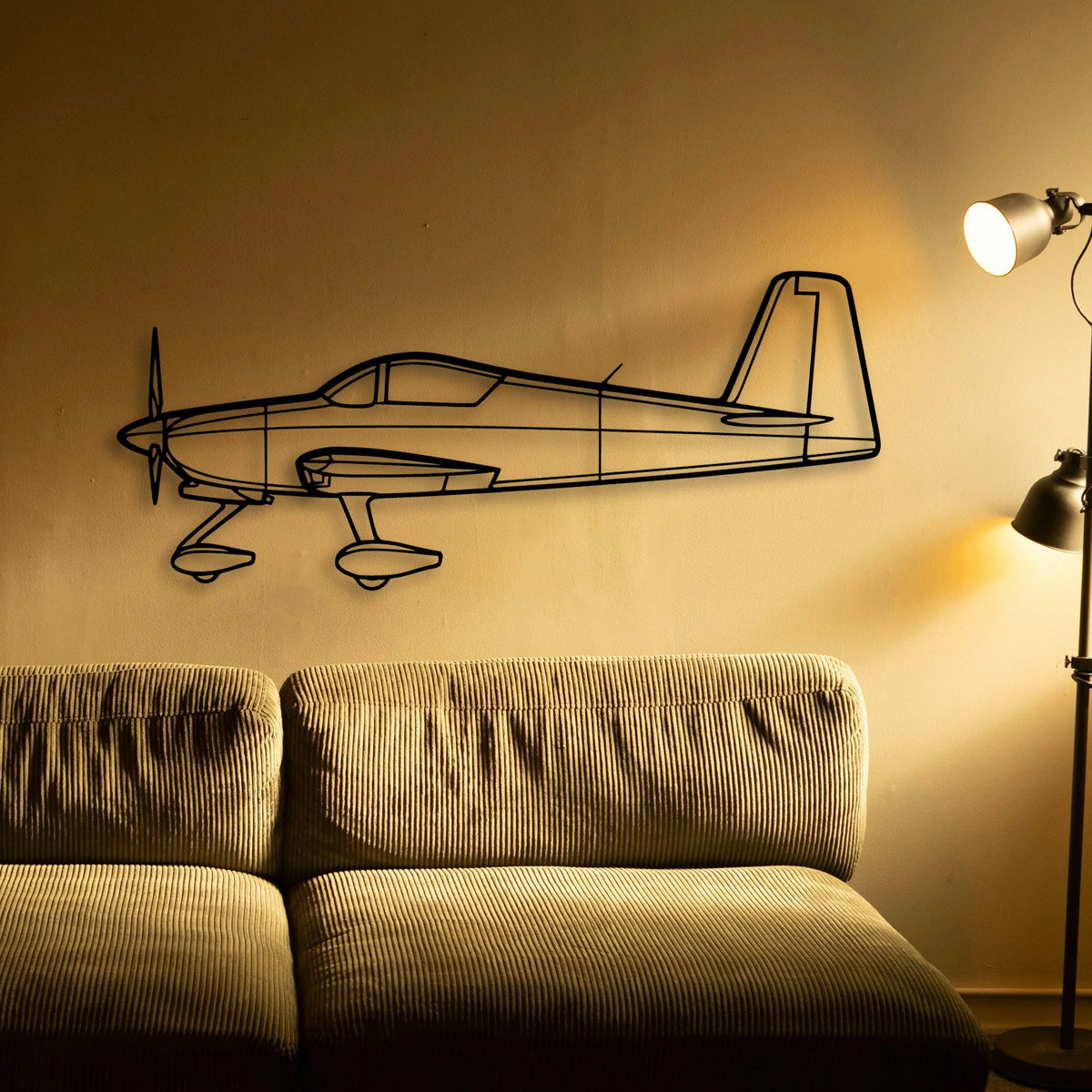 777 300ER 4 Classic Aircraft Silhouette Metal Wall Art - Tinvibe