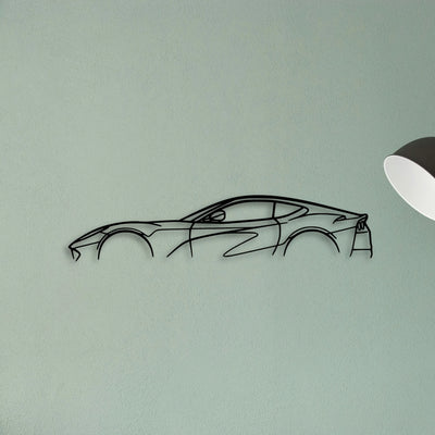 812 Superfast Classic Silhouette Metal Wall Art - Tinvibe