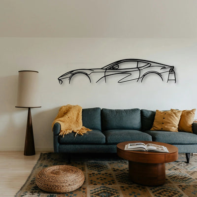812 Superfast Classic Silhouette Metal Wall Art - Tinvibe