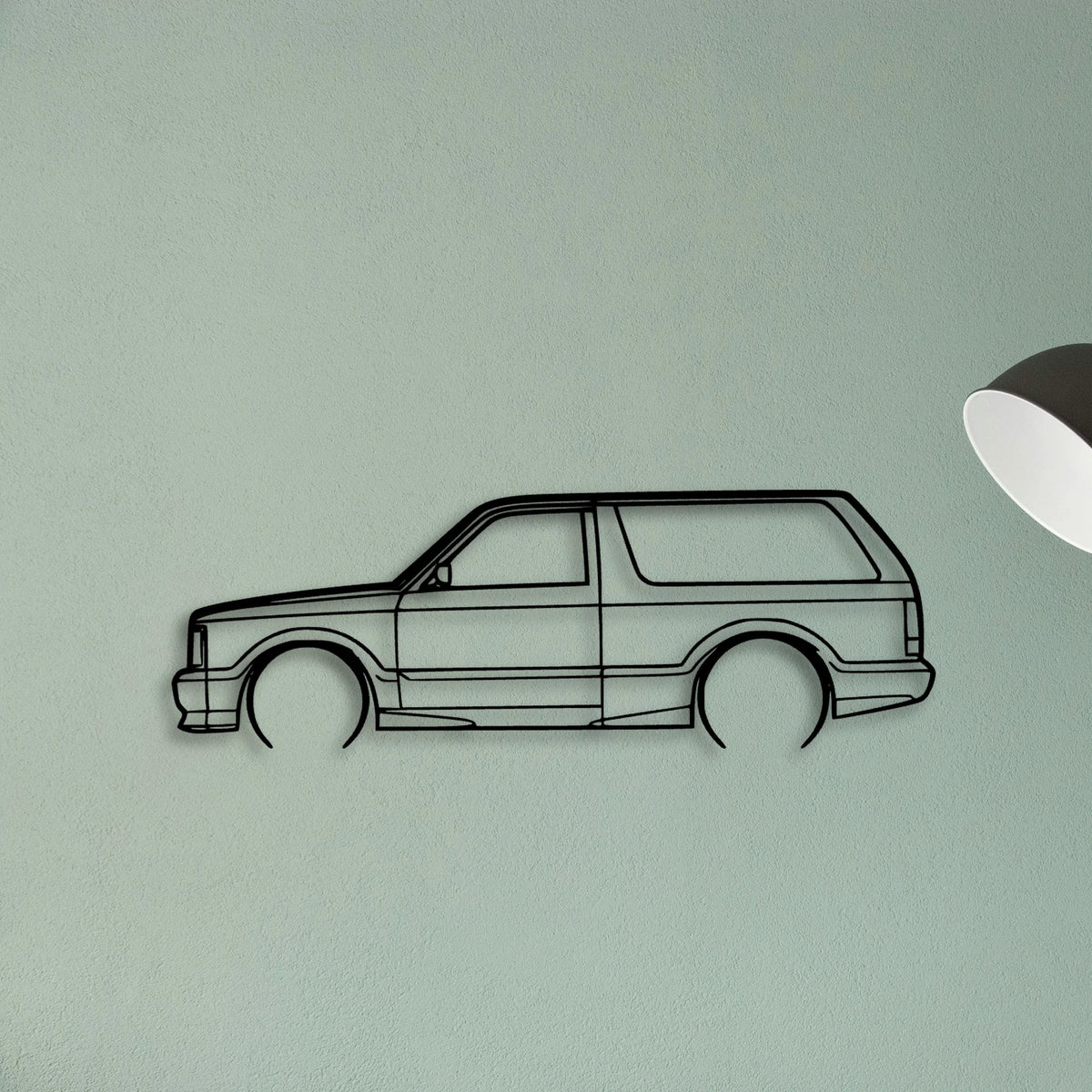 93 TYP 2 Classic Silhouette Metal Wall Art - Tinvibe