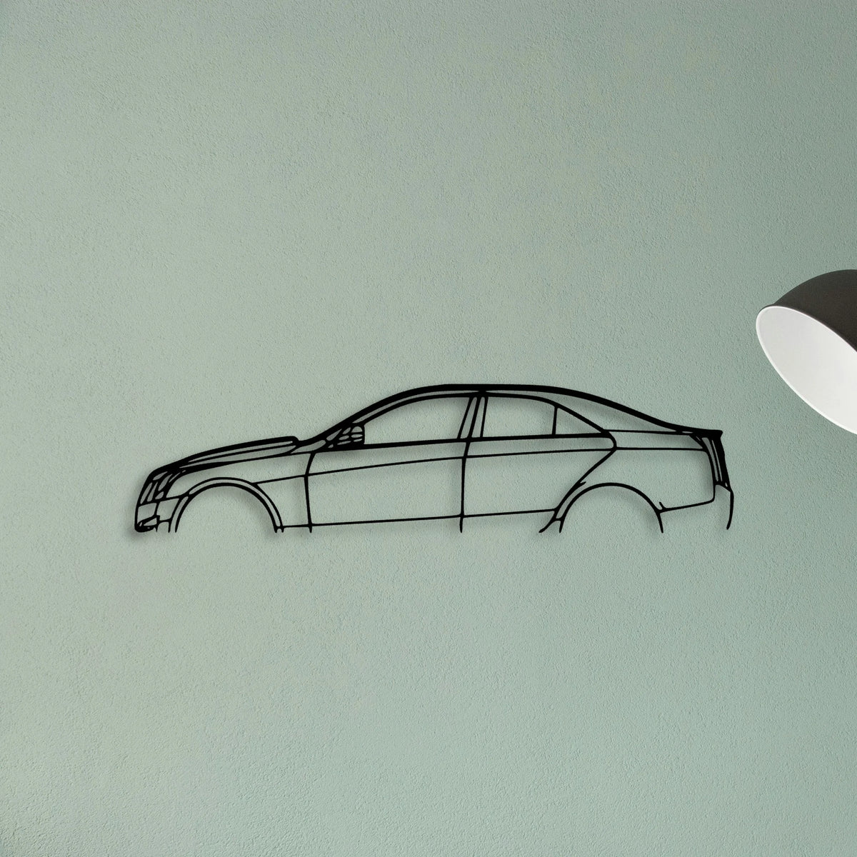 A V Sport 2015 Classic Silhouette Metal Wall Art - Tinvibe