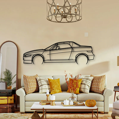 Alfa RZ Classic Silhouette Metal Wall Art - Tinvibe