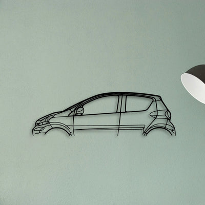 Aygo 2012 Classic Silhouette Metal Wall Art - Tinvibe