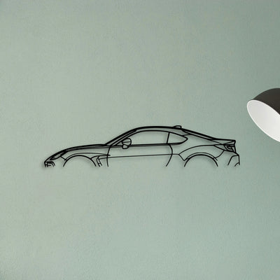 BRZ 2021 Classic Silhouette Metal Wall Art - Tinvibe