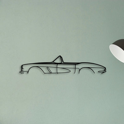 C1 1962 Classic Silhouette Metal Wall Art - Tinvibe
