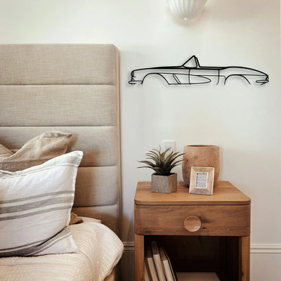 C1 1962 Classic Silhouette Metal Wall Art - Tinvibe