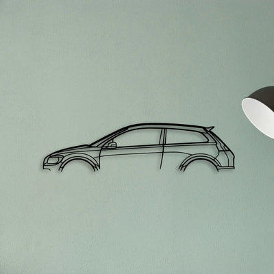 C30 2007 Classic Silhouette Metal Wall Art - Tinvibe