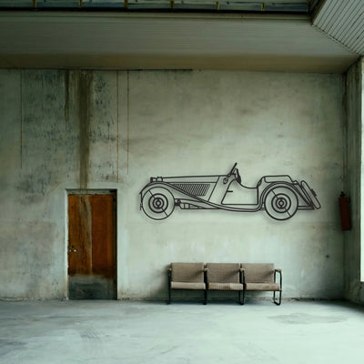 CLASSIC CAR Classic Silhouette Metal Wall Art - Tinvibe