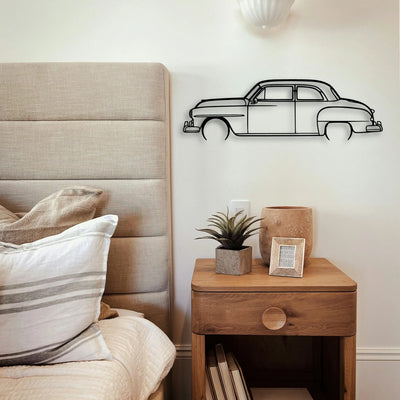 Cambridge 1951 Classic Silhouette Metal Wall Art - Tinvibe