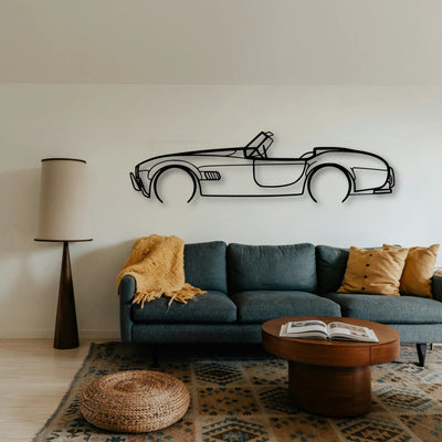 Cobra 2 Classic Silhouette Metal Wall Art - Tinvibe