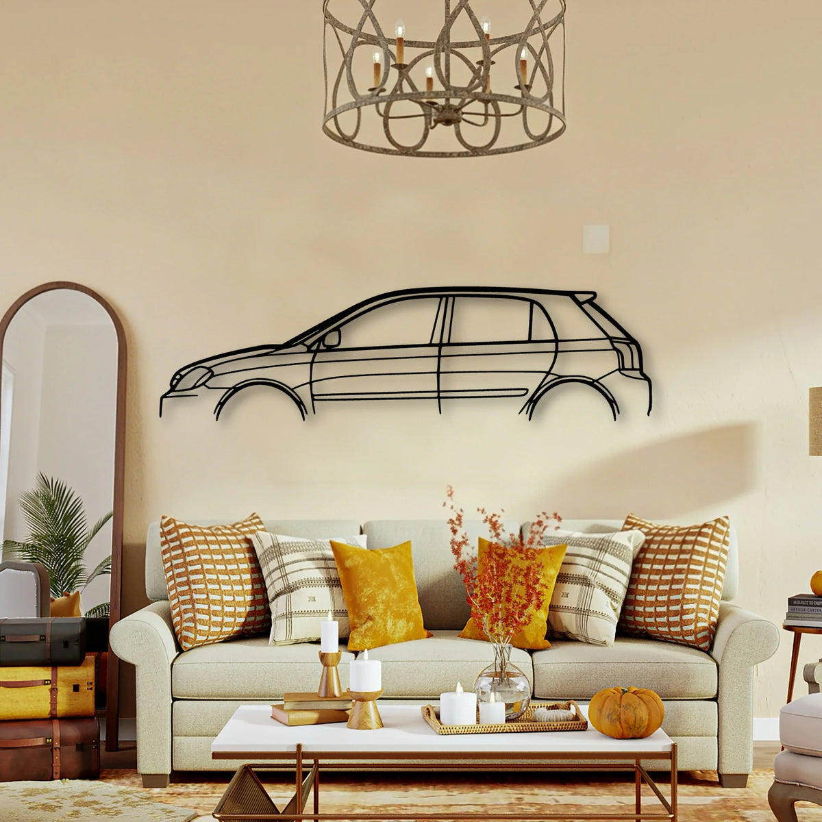 Corolla Sport 2004 Classic Silhouette Metal Wall Art - Tinvibe