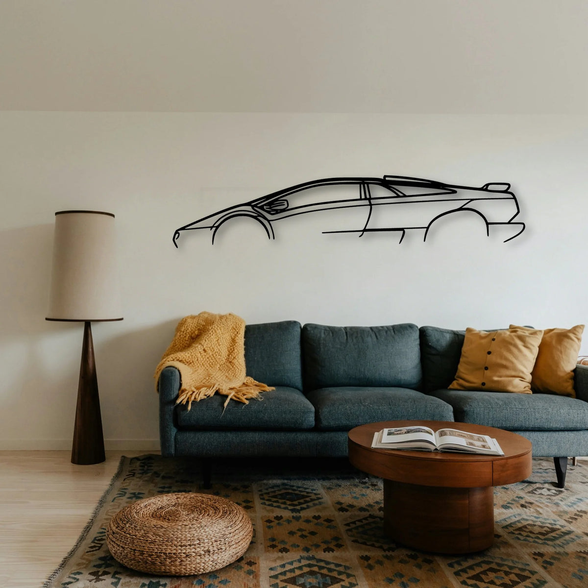 Diablo SV Classic Silhouette Metal Wall Art - Tinvibe