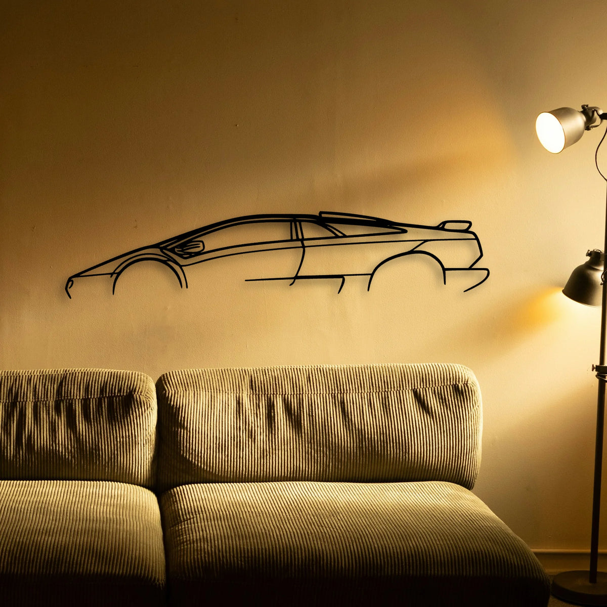 Diablo SV Classic Silhouette Metal Wall Art - Tinvibe