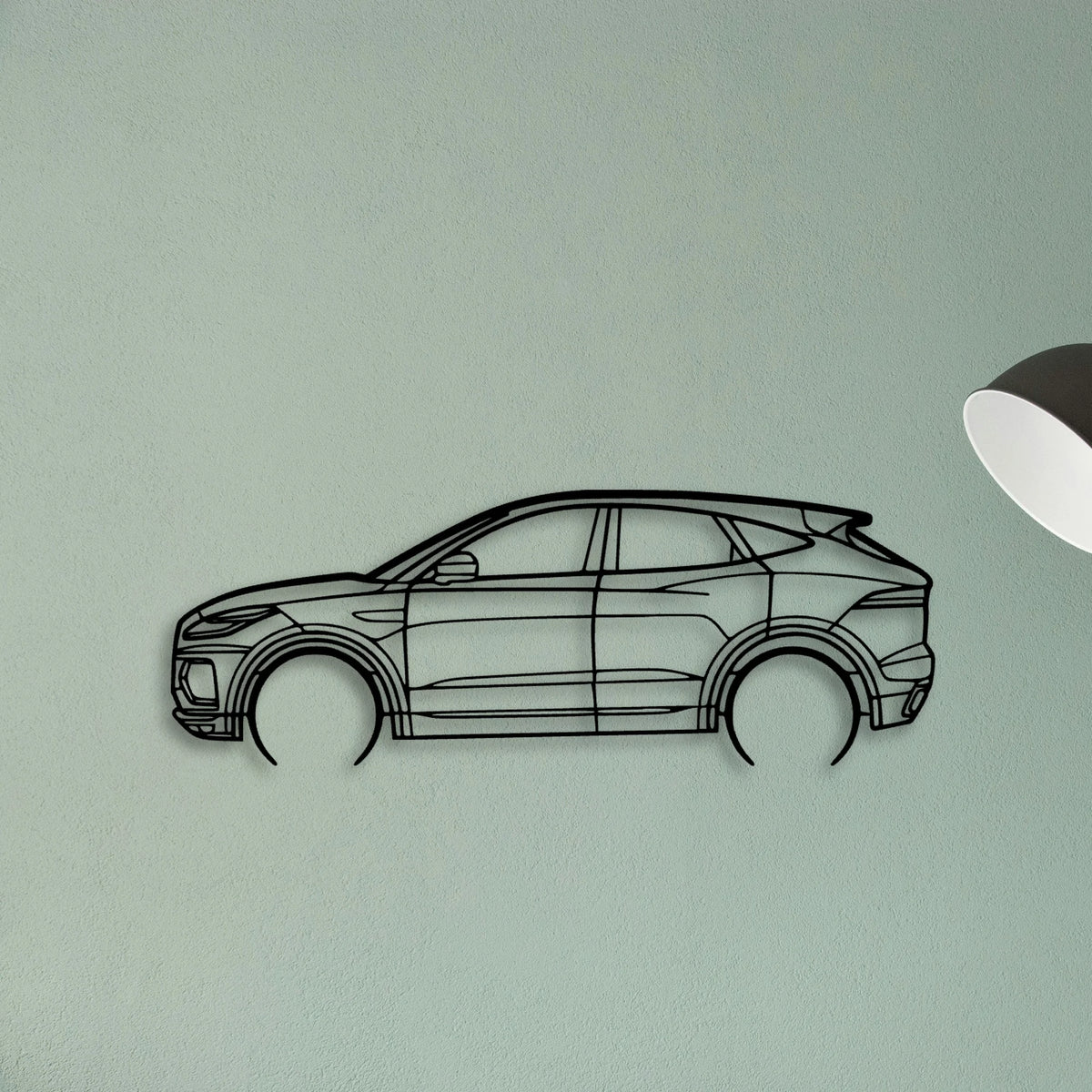 E PACE R Dynamic 2022 Classic Silhouette Metal Wall Art - Tinvibe