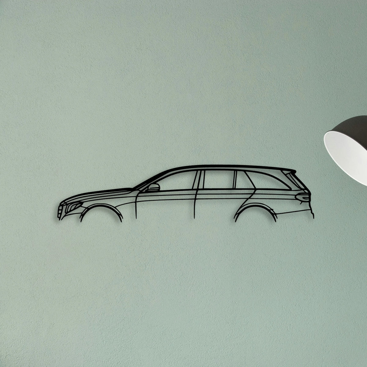 E400 T 2017 Classic Silhouette Metal Wall Art - Tinvibe