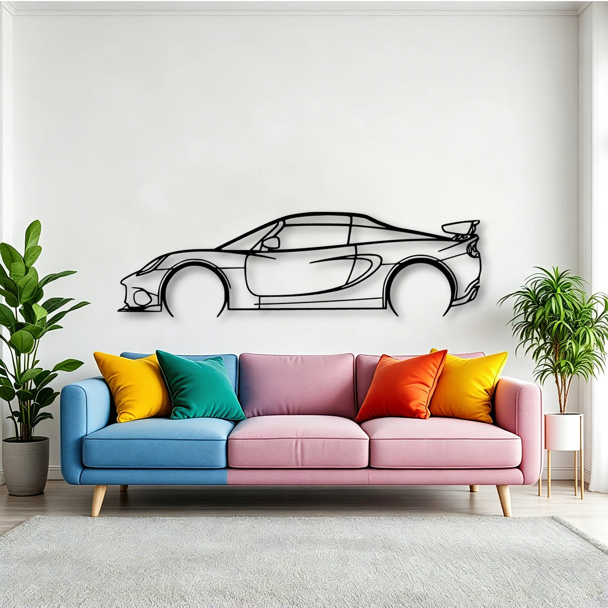 Elise CUP 250 2018 Classic Silhouette Metal Wall Art - Tinvibe