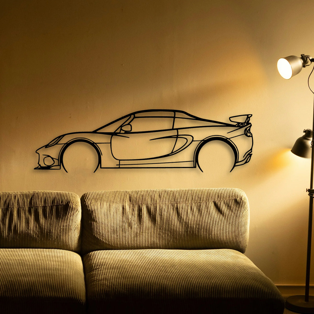 Elise CUP 250 2018 Classic Silhouette Metal Wall Art - Tinvibe