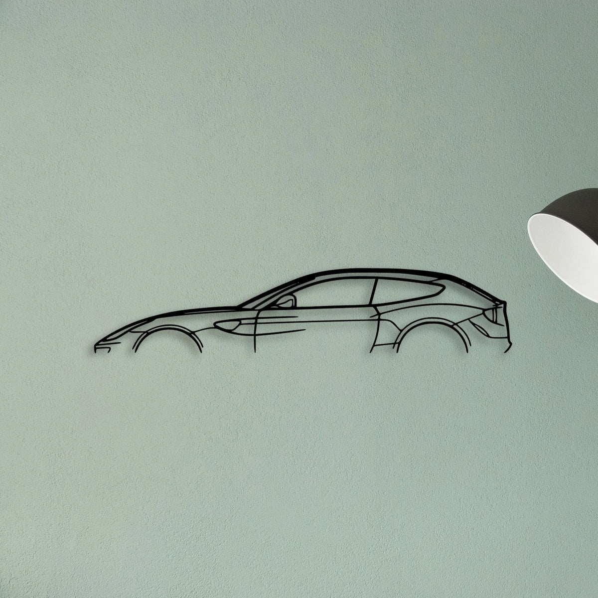 FF 2012 Classic Silhouette Metal Wall Art - Tinvibe