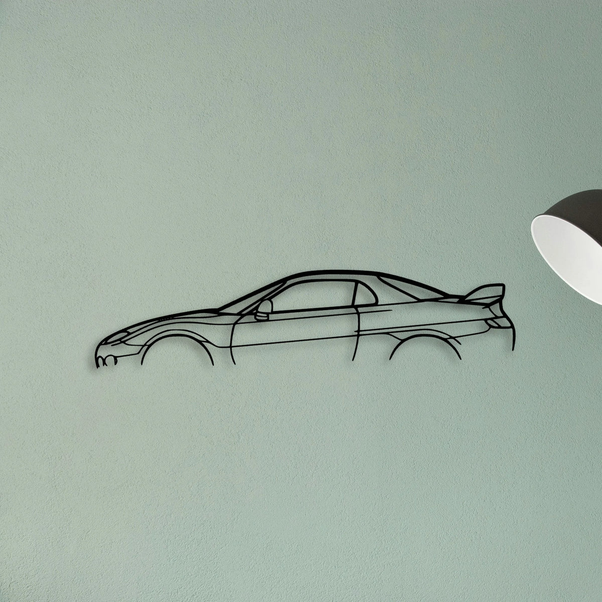 FTO Classic Silhouette Metal Wall Art - Tinvibe