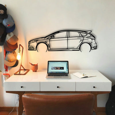 Focus ST 2016 Classic Silhouette Metal Wall Art - Tinvibe